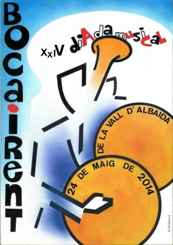 Cartell XXIV Diada Musical de la Vall d'Albaida