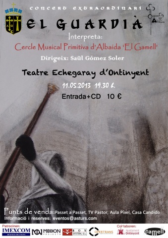 Cartell del concert 'El Guardià'