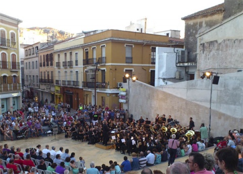 La banda de Dénia al concert de l'any passat