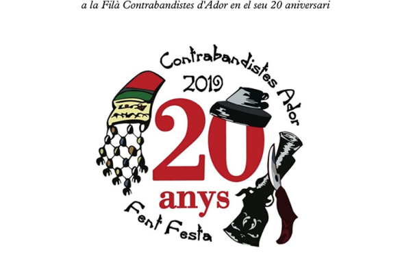 Portada de la marxa "Ador contrabandista"