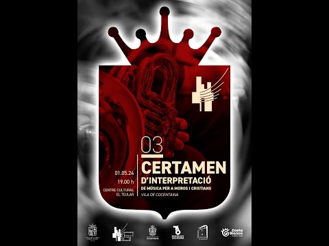 Embedded thumbnail for III Certamen d&amp;#039;Interpretació de Música Festera &amp;quot;Vila de Cocentaina&amp;quot;