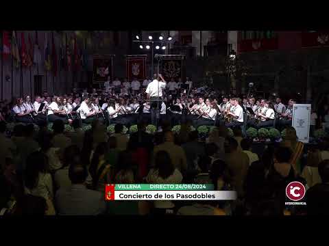 Embedded thumbnail for Concierto de los pasodobles - Villena - Agost 2024